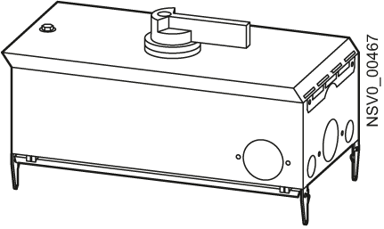 SIEMENS - SIEBVP:262501 BD2-AK03X/FS125IEC-4 Cassetta di derivazione 125 A / 1 x a 4 poli G rettilineo IEC ID2000 sezionatore sottocarico