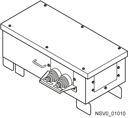 SIEMENS - SIEBVP:610423 BD2-AK06/SNH3 Cassetta di derivazione 530 A /base portafusibili NH grandezza 3