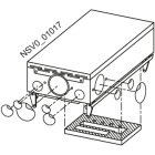 SIEMENS - SIEBVP:610374 BD2-AK02X-IP55 aumento grado di protezione IP55 Cassetta di derivazione