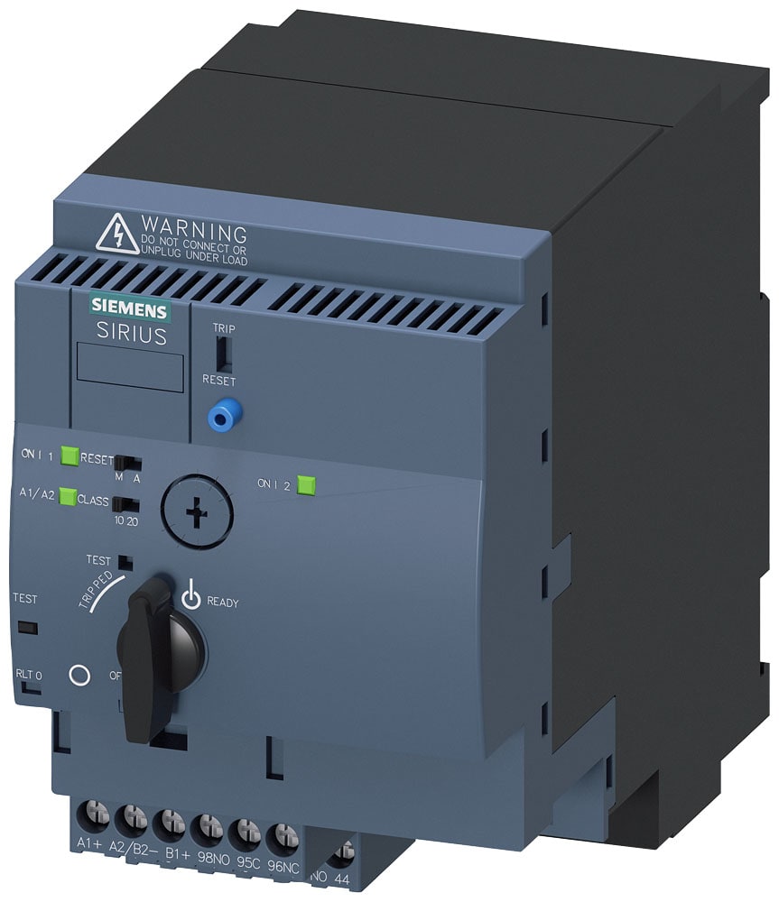 SIEMENS - SIE3RA62501DP33 SIRIUS Partenza compatta avviatore reversibile 690 V, AC/DC 110 ... 240 V, 50 ... 60 Hz, 3 ... 12 A