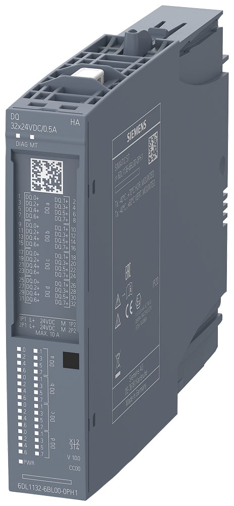 SIEMENS SIE6DL11326BL000PH1 ET 200SP HA, DQ 32X24VDC/0,5A