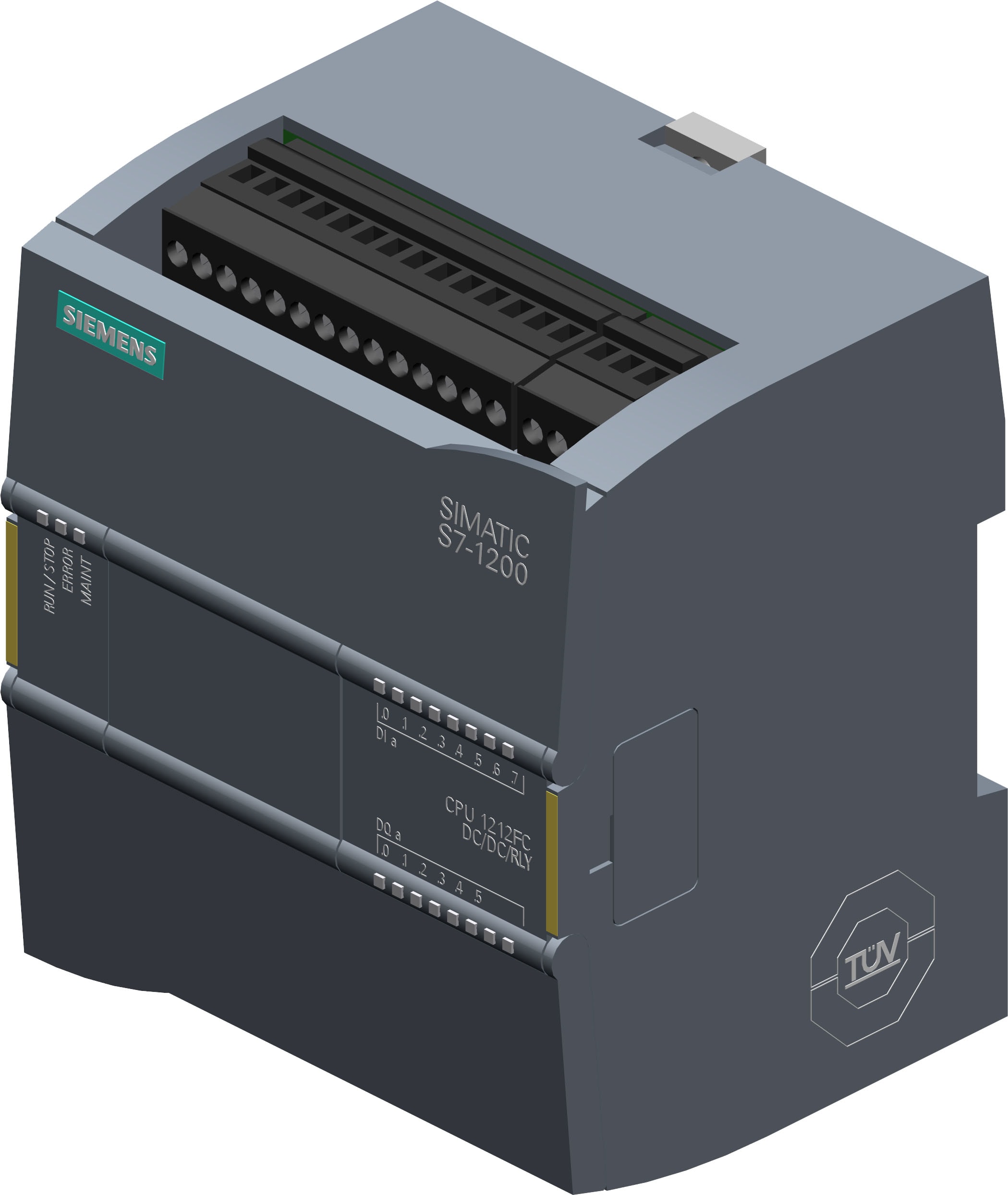 SIEMENS SIE6ES72121HF400XB0 CPU 1212FC, DC/DC/RELAY, 8DI/6DO/2AI