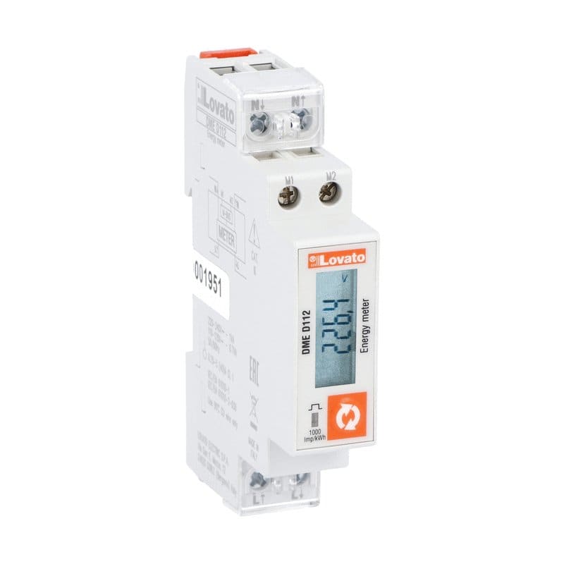 LOVATO LOVDMED112 CONT. EN. 40A MONOF. 1 MOD. E M-BUS