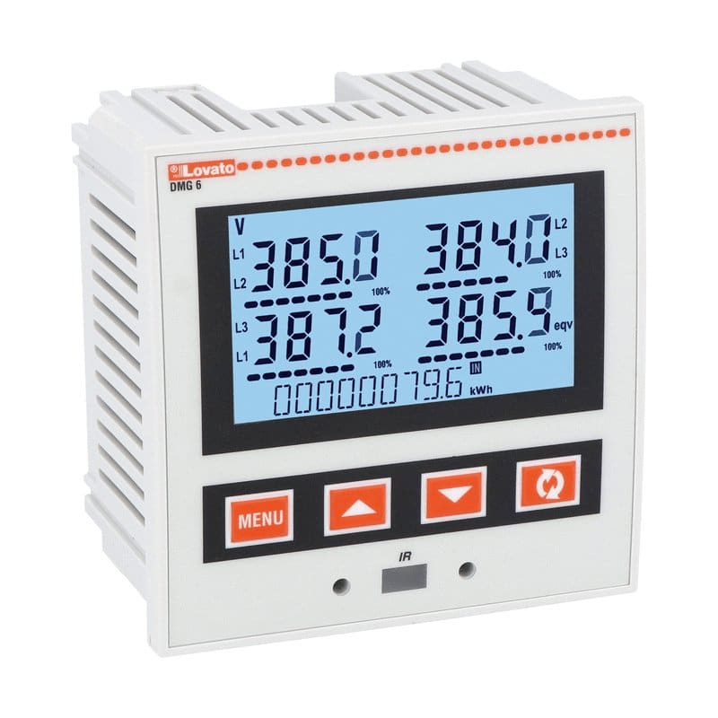 LOVATO LOVDMG620 MULT. 96X96 CON LCD, CL.0.5S, ETHERNET