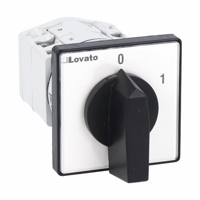 LOVATO LOVGF2092U INTERRUTTORE. 4P 20A MONT. FRONT. 48X48