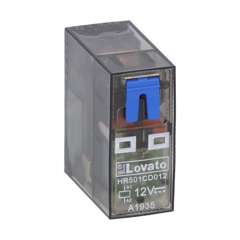 LOVATO - LOVHR501CD012 RELE MINIATURIZZATO 1SC 16A 12VDC +LED