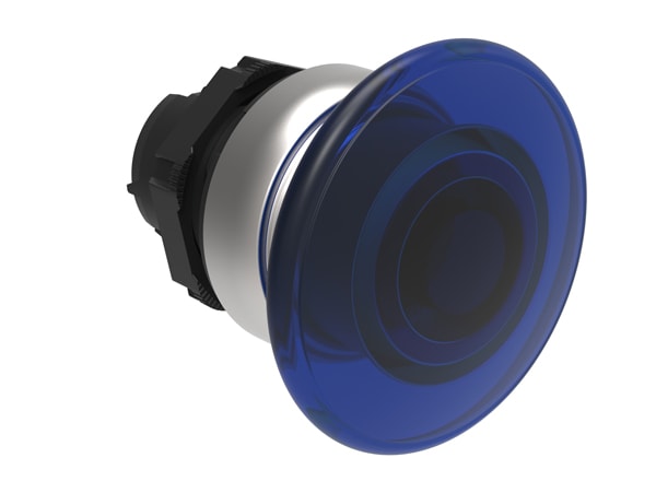 LOVATO - LOVLPCBL6146 PULSANTE FUNGO 40MM BLU LUMINOSO