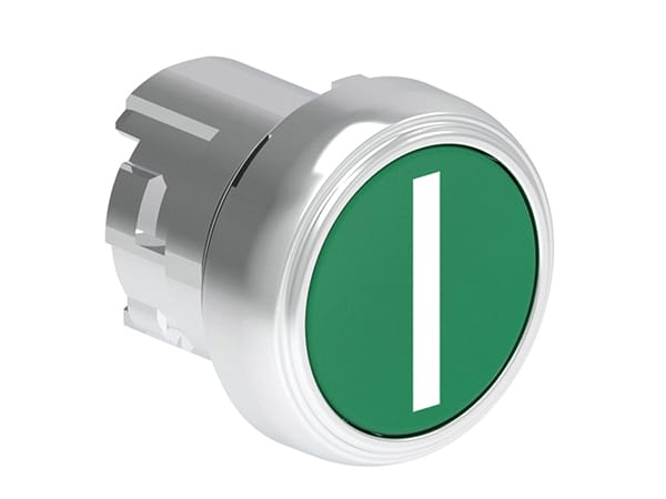LOVATO LOVLPSB1113 PULSANTE MET.RASATO I VERDE