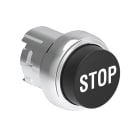 LOVATO - LOVLPSB2132 PULSANTE MET. SPORGENTE STOP NERO