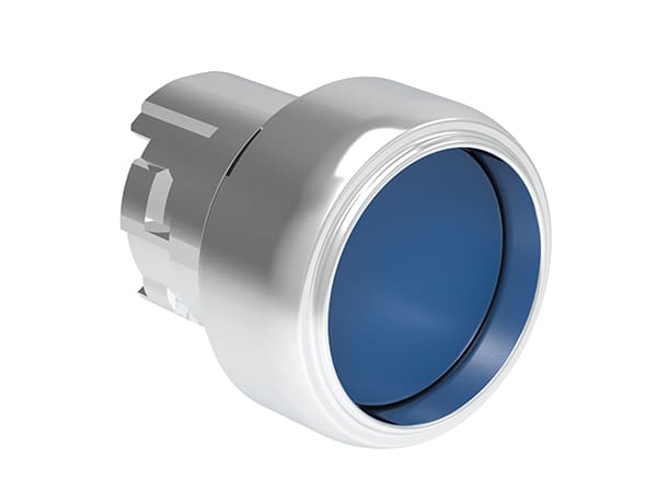 LOVATO LOVLPSB306 PULSANTE MET. CON GUARDIA BLU
