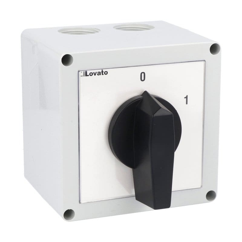 LOVATO LOV7GN4092P INTERRUTORE 4P 40A CASS. PLASTIC 110X110