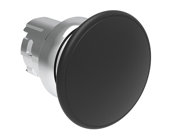 LOVATO LOVLPSB6142 PULSANTE MET. FUNGO 40MM NERO IMPULSO
