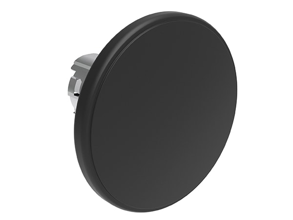 LOVATO - LOVLPSB6162 PULSANTE MET. FUNGO 60MM NERO IMPULSO