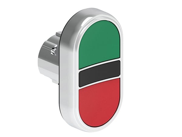 LOVATO LOVLPSB7113 PULS.MET.DOPPIO RASATO VERDE/ROSSO