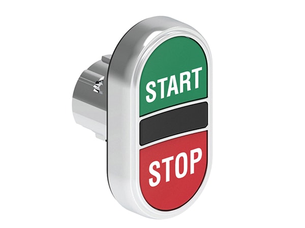 LOVATO LOVLPSB7133 PULS.MET.DOPPIO RASATO V/R START-STOP