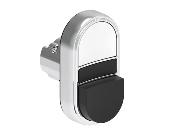 LOVATO LOVLPSB7214 PULS.MET.DOPPIO RAS/SPORG.BIANCO/NERO