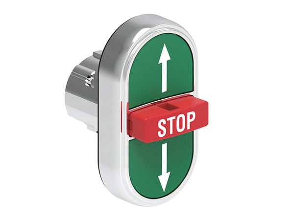 LOVATO LOVLPSB7355 PULS.MET.TRIPLO STOP+FRECCE ALTO-BASSO