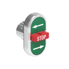 LOVATO LOVLPSB7365 PULS.MET.TRIPLO STOP+FRECCE SIN-DESTRA