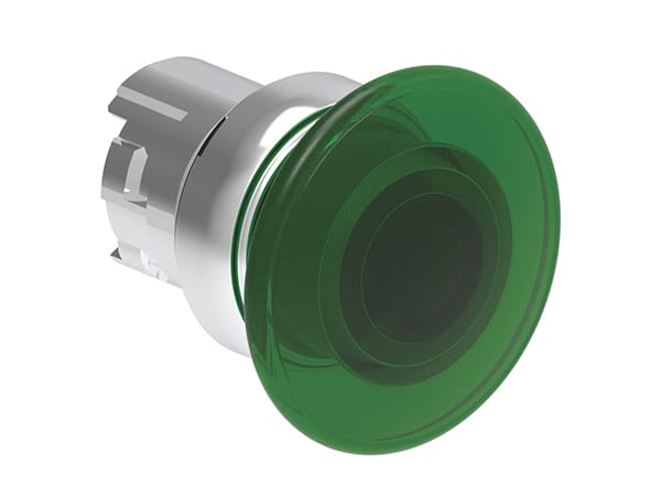 LOVATO LOVLPSBL6143 PULS.LUM.MET.FUNGO 40MM VERDE IMPULSO
