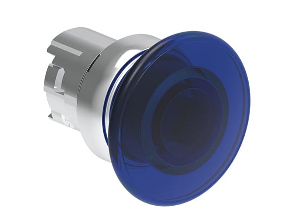 LOVATO - LOVLPSBL6146 PULS.LUM.MET.FUNGO 40MM BLU IMPULSO