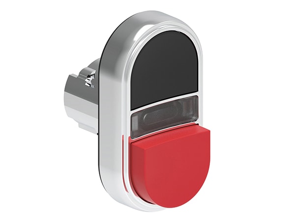 LOVATO LOVLPSBL7212 PULS.LUM.MET.DOPPIO RAS/SPORG.NERO/ROSSO