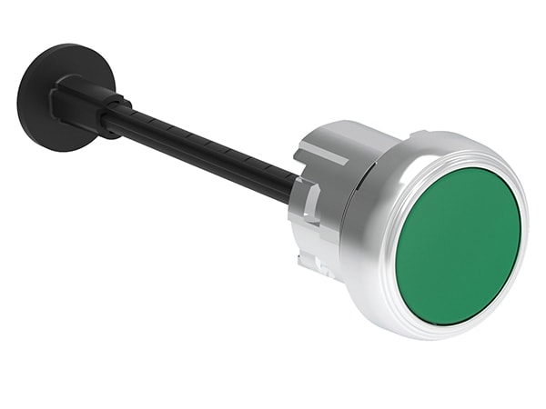 LOVATO LOVLPSR1003 PULSANTE MET. RIARMO RASATO VERDE