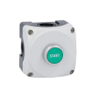 LOVATO LOVLPZP1B8101 PULS. GRIGIA + RAS. VERDE START + 1NA