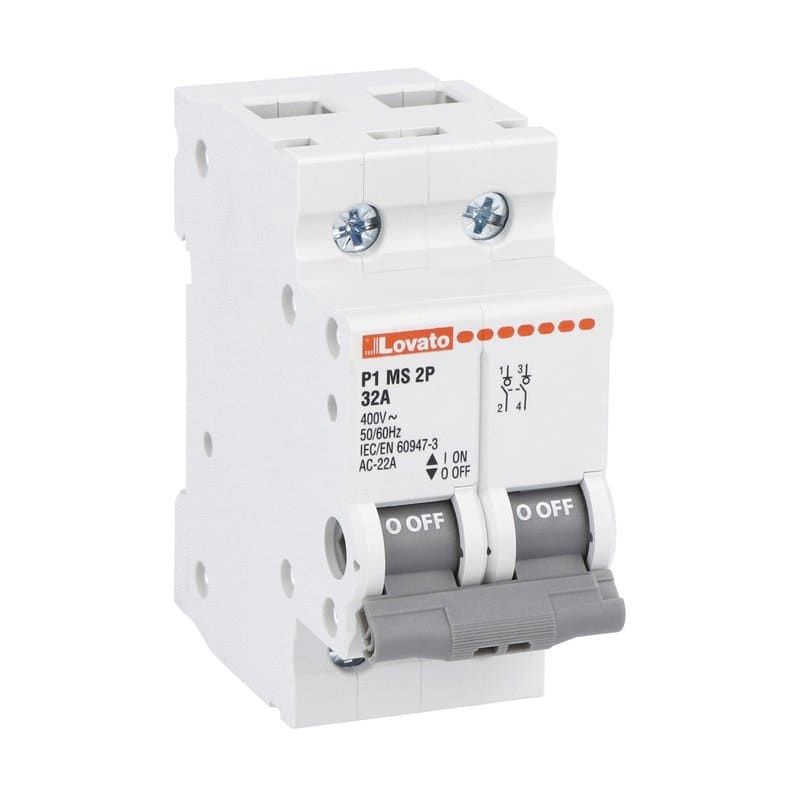 LOVATO - LOVP1MS2P040 SEZIONATORE MODULARE - 2P 40A