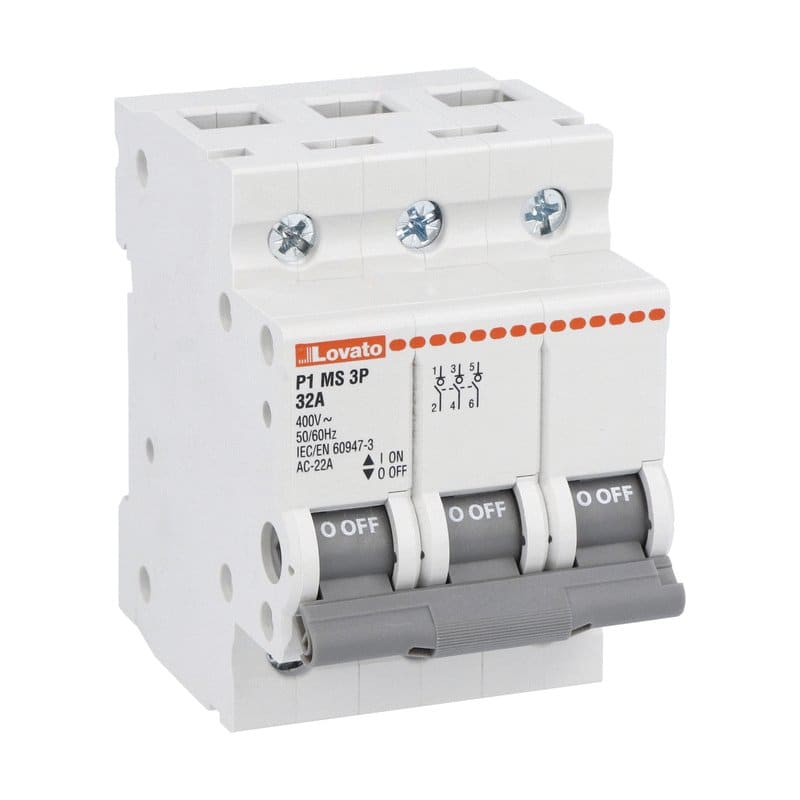 LOVATO - LOVP1MS3P032 SEZIONATORE MODULARE - 3P 32A