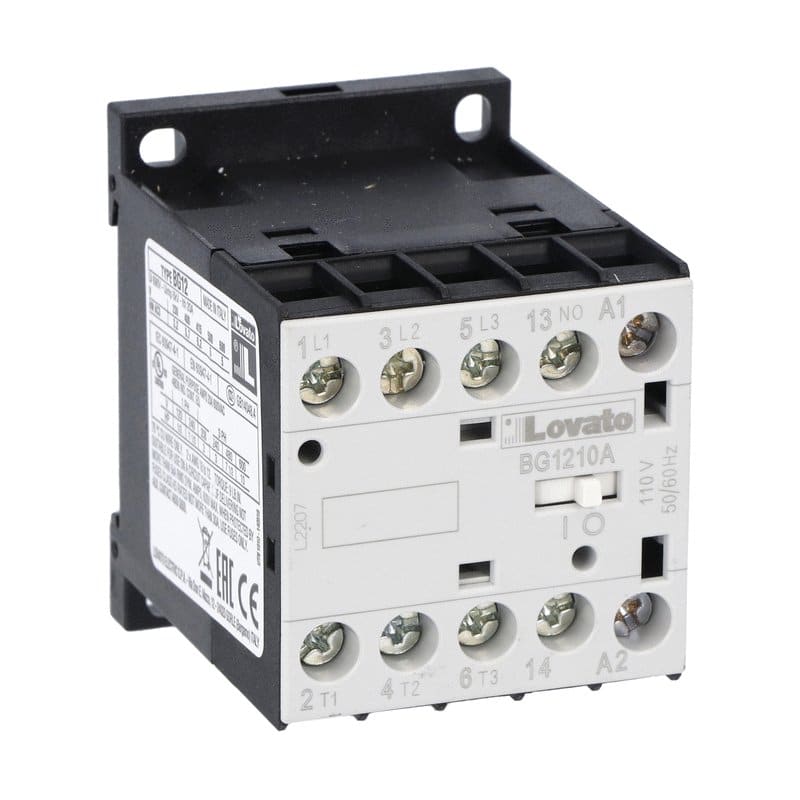 LOVATO LOV11BG1210A46060 CONTATTORE 3P+1NO 12A AC3