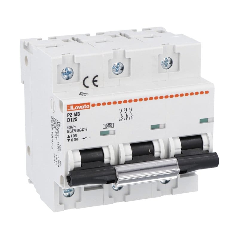 LOVATO LOVP2MB3PD125 INTERRUTT. MAGNETOTERMICO 3P D 125A 10KA