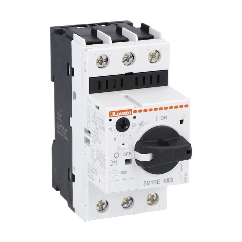 LOVATO LOVSM1RE1000 INTERRUTTORE SALVAM. SM1R 6,3-10A-TYPE E
