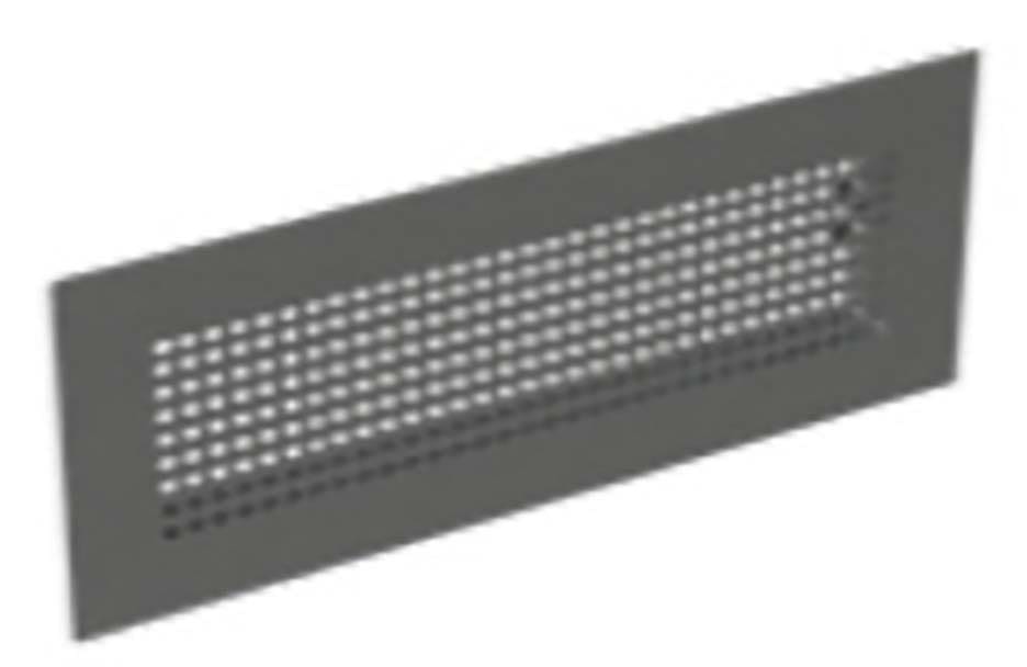 ROTEX RXHIT.41KA000074 GRIGLIA RIP./MAND. IN ACCIAIO L.400
