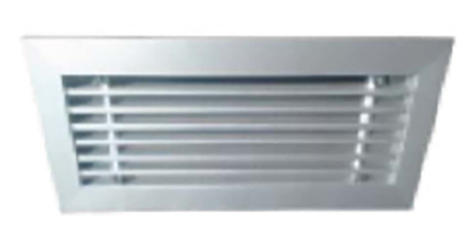 ROTEX RXHIT.41KA000255 GRIGLIA IN ALLUMINIO L.400MM CON FILTRO