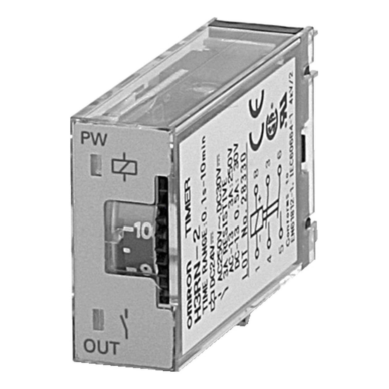 OMRON OMRH3RN224DC-156331 TIMER-ANALMINIULTRA.MULTISCA.MULTIFUNZ.2