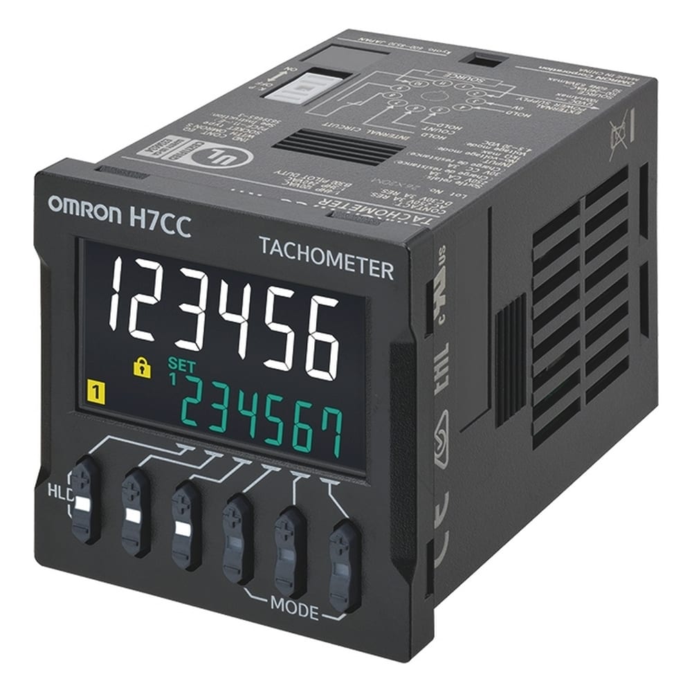 OMRON - OMRH7CCR11WD Contatore digitale plug-in 11 pin 48x48 mm