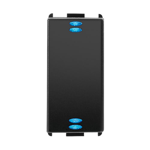 MASTER SRL - MSTHA10010 PULSANTE DOPPIO 5/24V 10MA C/LED S.MODO