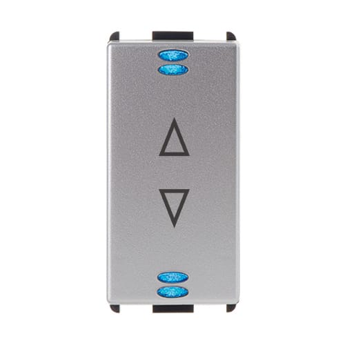 MASTER SRL MSTHA10021 PULS.D.5/24V 10MALED FRECCE STEEL