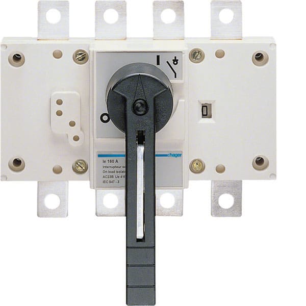HAGER - HAGHA458 SEZIONATORE COMANDO ROTATIVO 4 X 630A