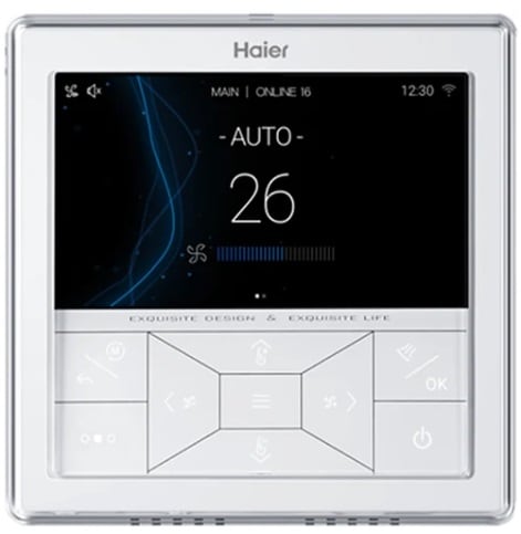 HAIER HVAC SOLUTIONS HAIAA983JE00 HW-PA201ABK COMANDO A FILO TIMER SETT