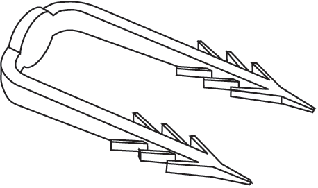 REHAU SPA - RE412195661001 GRAFFETTA DI FISSAGGIO IT