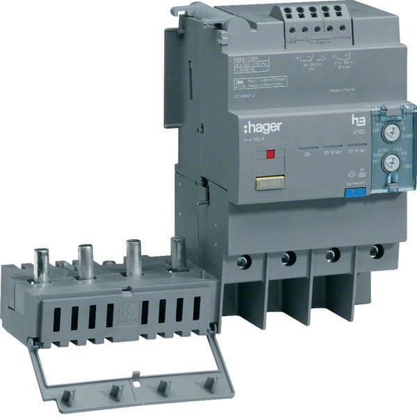 HAGER - HAGHBA126H BLOCCO DIFFERENZIALE REG-RIT X160 4P 125