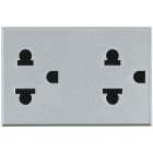 BTICINO - BTIHC4185 AXOLUTE - DUPLEX EURO-US 2P+T 16A C/P