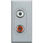 BTICINO - BTIHC4281 AXOLUTE - PRESA AUDIO RCAX2