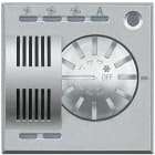 BTICINO BTIHC4692FAN Fan Coil Thermostat aluminium