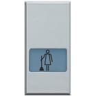 BTICINO - BTIHC4921MR AXOLUTE - KEY COVER+ MAKE UP ROOM 1M TEC