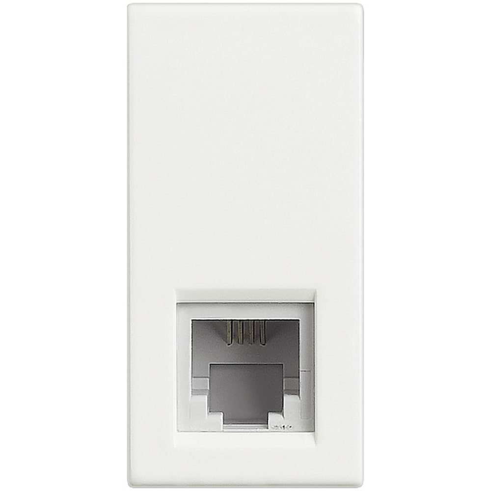 BTICINO BTIHD4258C11N Telefondose RJ11 K10 white
