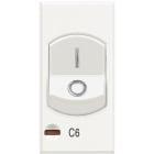 BTICINO BTIHD4301A6 AXOLUTE - MAGNETOTERMICO 1P+N 6A 1,5KA