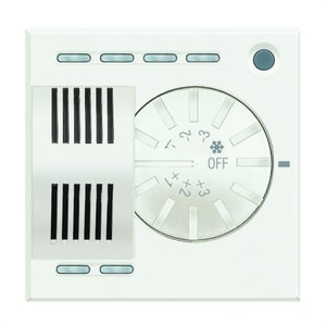 BTICINO BTIHD4692FAN Fan Coil Thermostat white