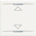 BTICINO - BTIHD4911M2AH Wippe 2mod AUF/AB white